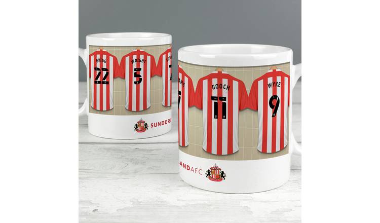 Personalised Message Sunderland AFC Dressing Room Mug