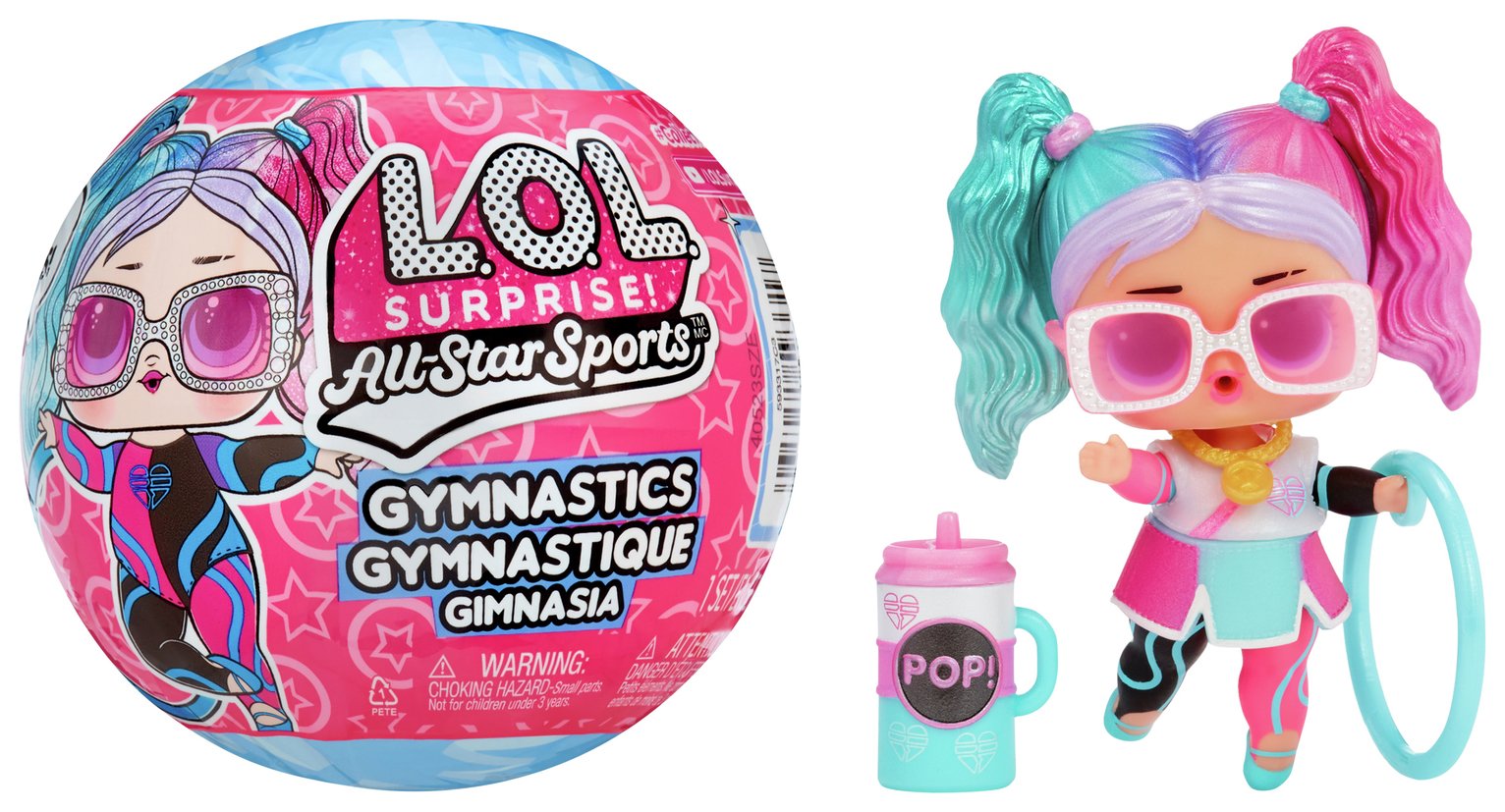 Buy L.O.L. Surprise All Star Sports Gymnastics Doll - 3inch/9cm | 2 For ...