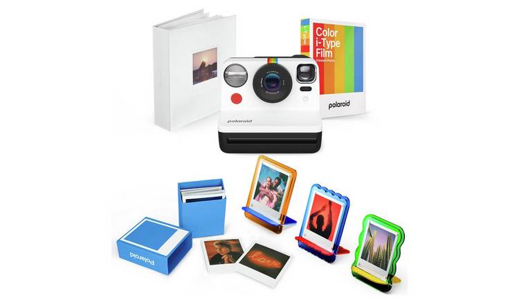 Polaroid Now Gen 2 Instant Camera Bundle - Black & White