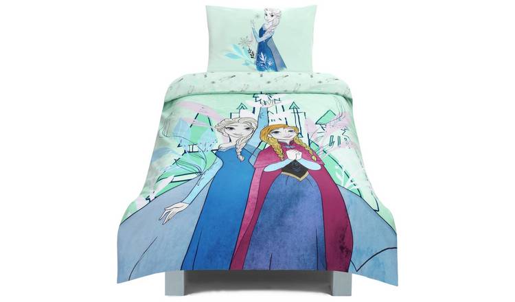 Disney Frozen Green Kids Bedding Set - Single