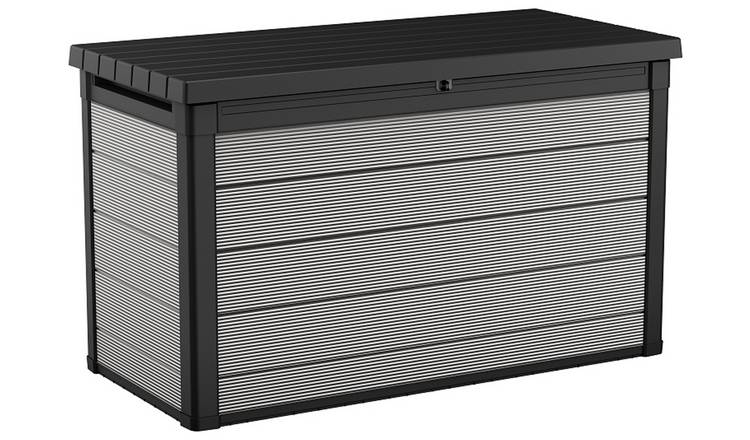 Keter Premier 757L Outdoor Garden Storage Box - Grey