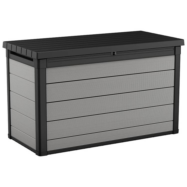 Keter Premier 757L Outdoor Garden Storage Box - Grey 0