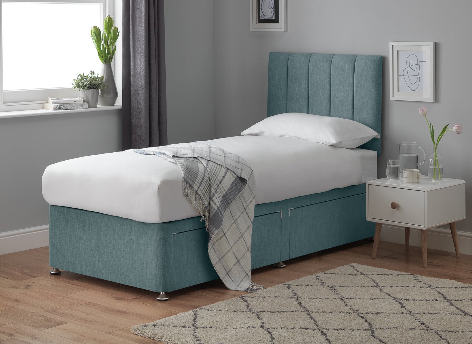 Argos Home Bircham Memory Single 2 Drawer Divan Review