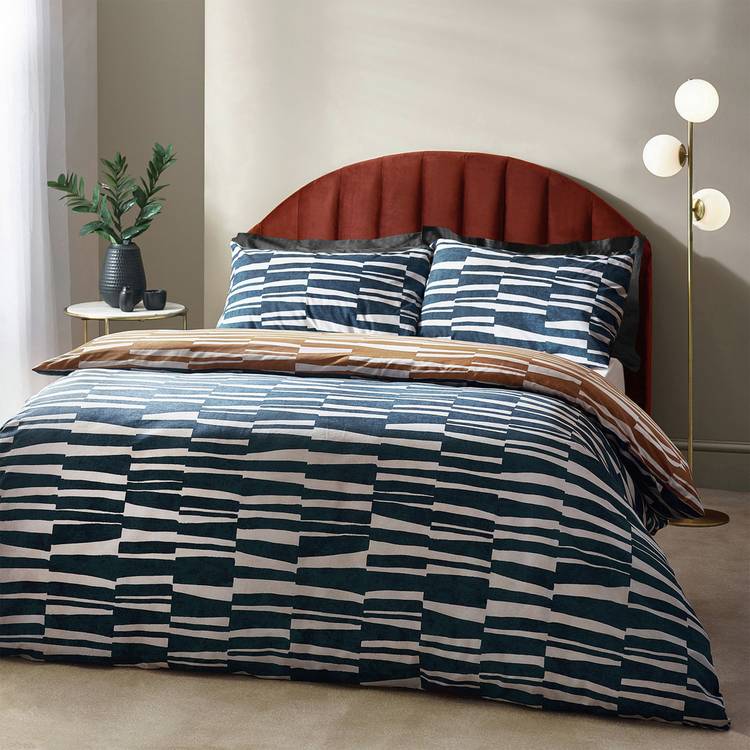 Hoem Piper Printed Dusk Bedding Set - King size 0