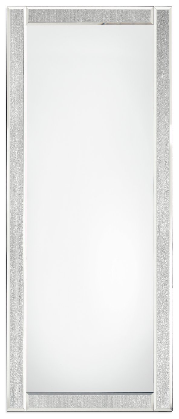 Innova Home Glitter Ascot Mirror - Silver