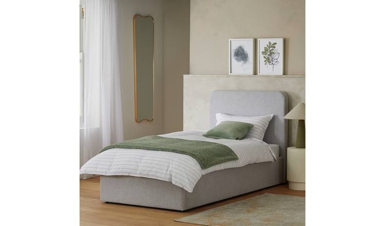 Habitat Chadwell Single End Lift Ottoman Bed - Grey