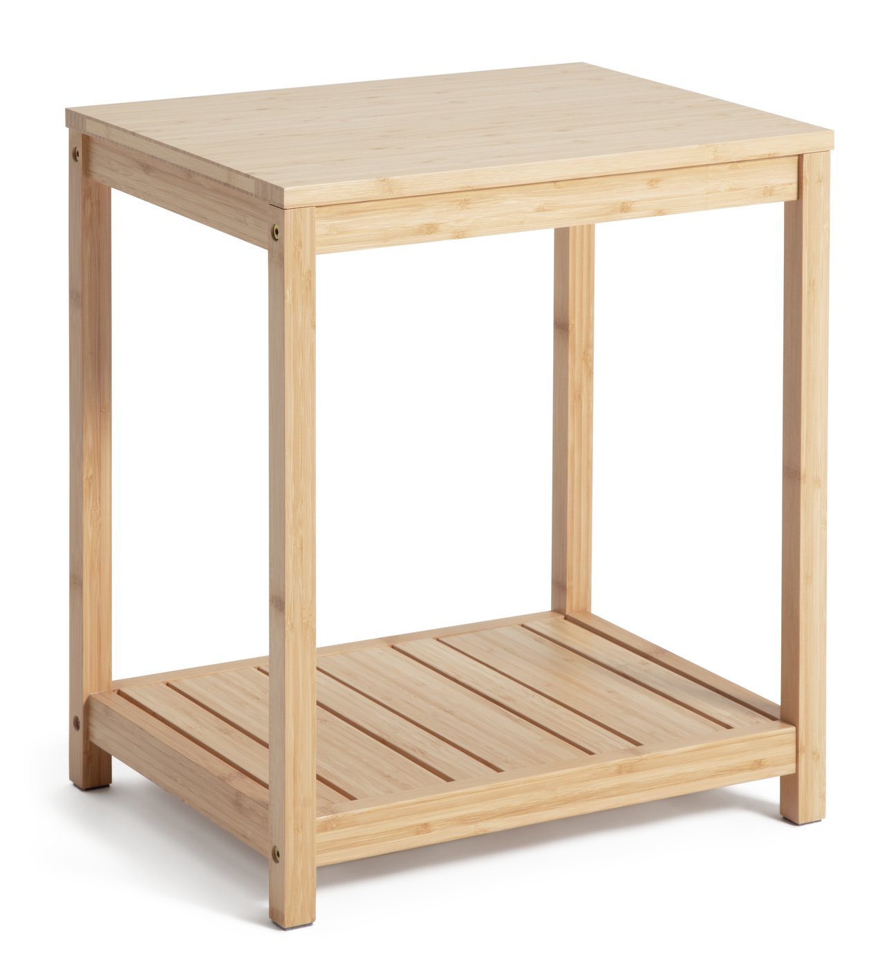 Habitat Eave Bamboo Side Table - Natural