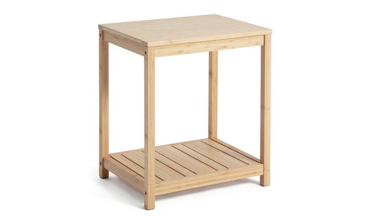 Habitat Eave Bamboo Side Table - Natural