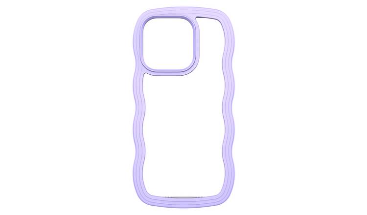 Proporta iPhone 15 Pro Wavy Phone Case - Purple