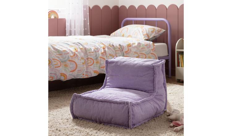 Kaikoo Kids Mini Estelle Cord Bean Bag - Lilac