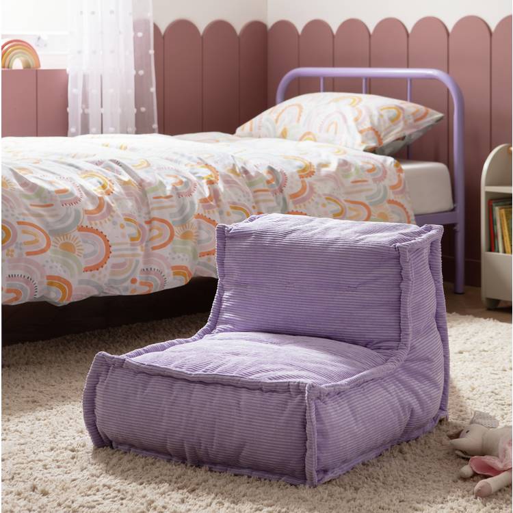 Kaikoo Kids Mini Estelle Cord Bean Bag - Lilac 0