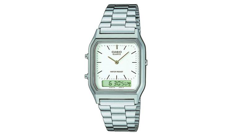 Casio Classic Dual Display Retro Style Bracelet Watch