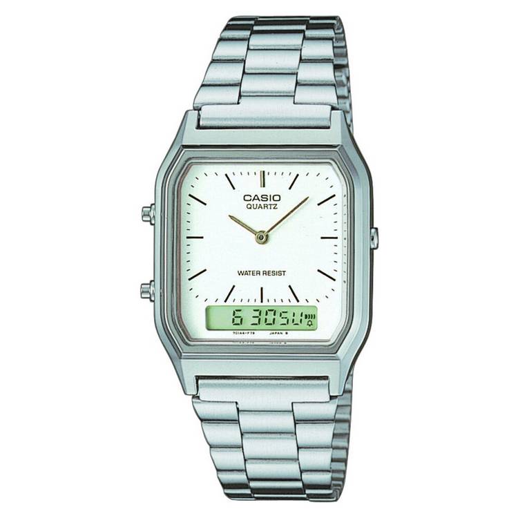 Casio Classic Dual Display Retro Style Bracelet Watch 0