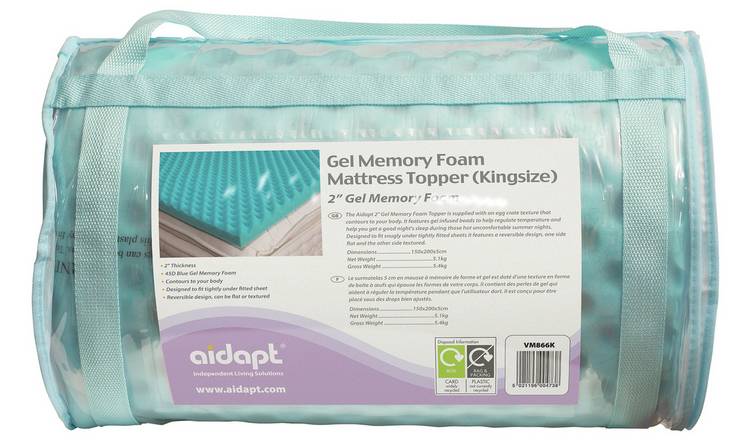 memory mattress topper king size