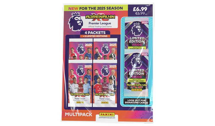 Panini Adrenalyn XL Premier League Trading Cards Multipack