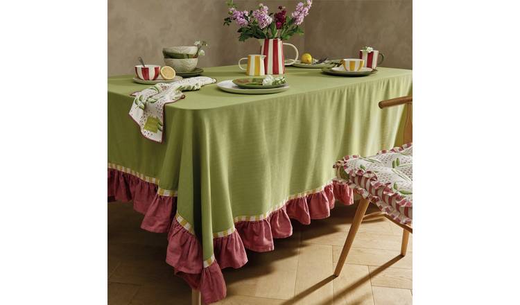 Habitat x Sanderson & National Trust Stripe Tablecloth