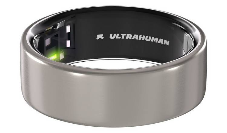 Ultrahuman Ring AIR Bluetooth Smart Ring Raw Titanium - 14
