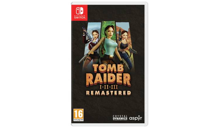 Tomb Raider I-III Remastered Nintendo Switch Game