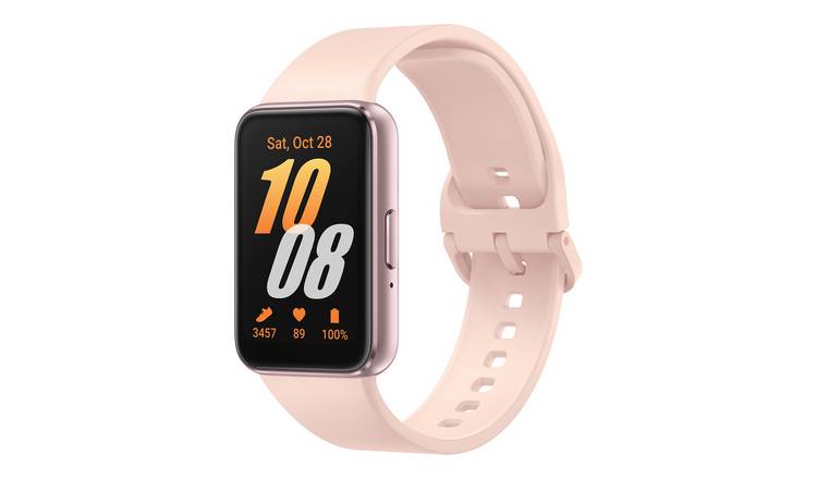 Buy Samsung Galaxy Fit3 40mm Smart Watch Pink Gold Smart watches Argos