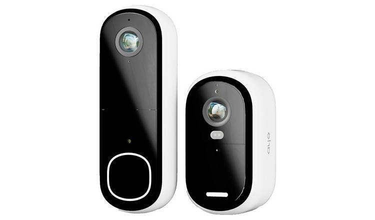 Buy Arlo Front Video Doorbell Back Garden Security Camera Set