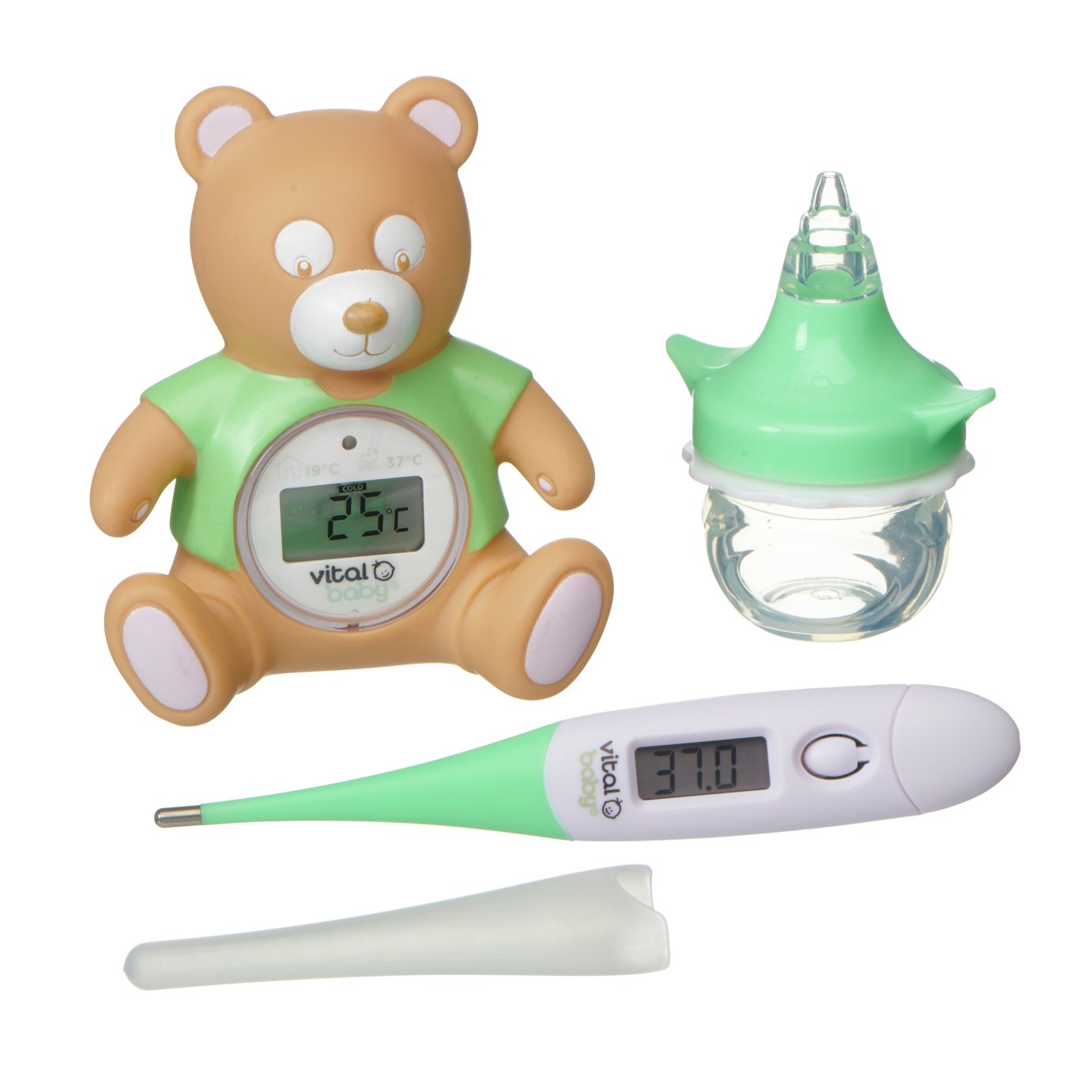 Vital Baby Protect Decongester & Thermometer Healthcare Kit
