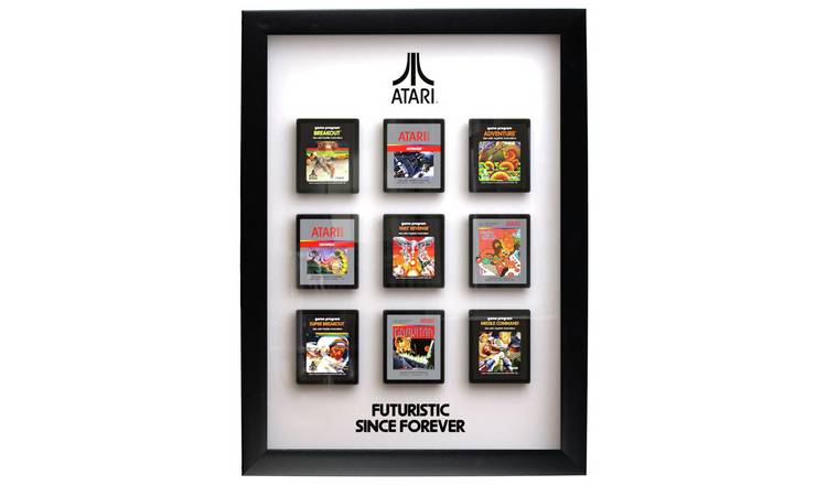 Official Atari 3D Cartridge Wall Art 