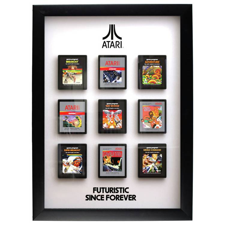 Official Atari 3D Cartridge Wall Art  0