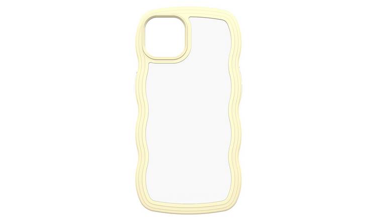 Proporta iPhone 15 Wavy Phone Case - Cream