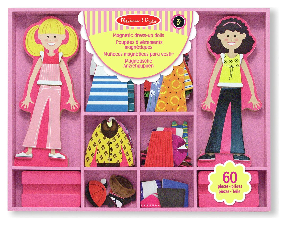 Melissa & doug Abby & Emma Magnetic Wooden Dress Up