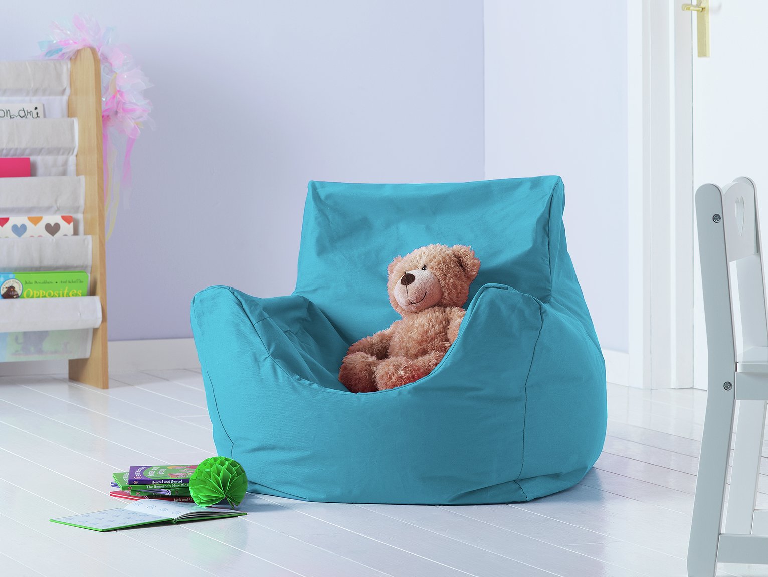 Kaikoo Kids Blue Bean Bag Chair