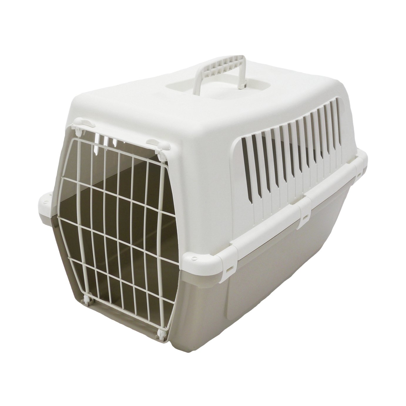 Rosewood Plastic Pet Carrier with Cushion - Medium