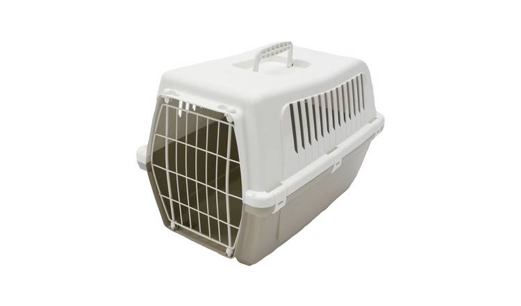 Rosewood Plastic Pet Carrier with Cushion - Medium