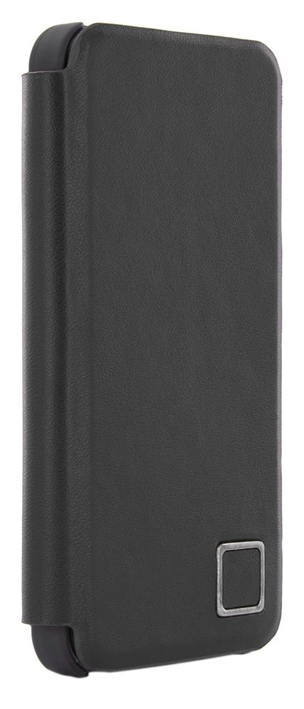 Leather iPhone 5/5s/SE Folio Case - Black