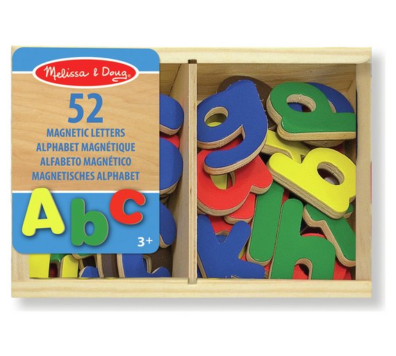 Buy Melissa and Doug Magnetic Wooden Letters at Argos.co.uk - Your ...