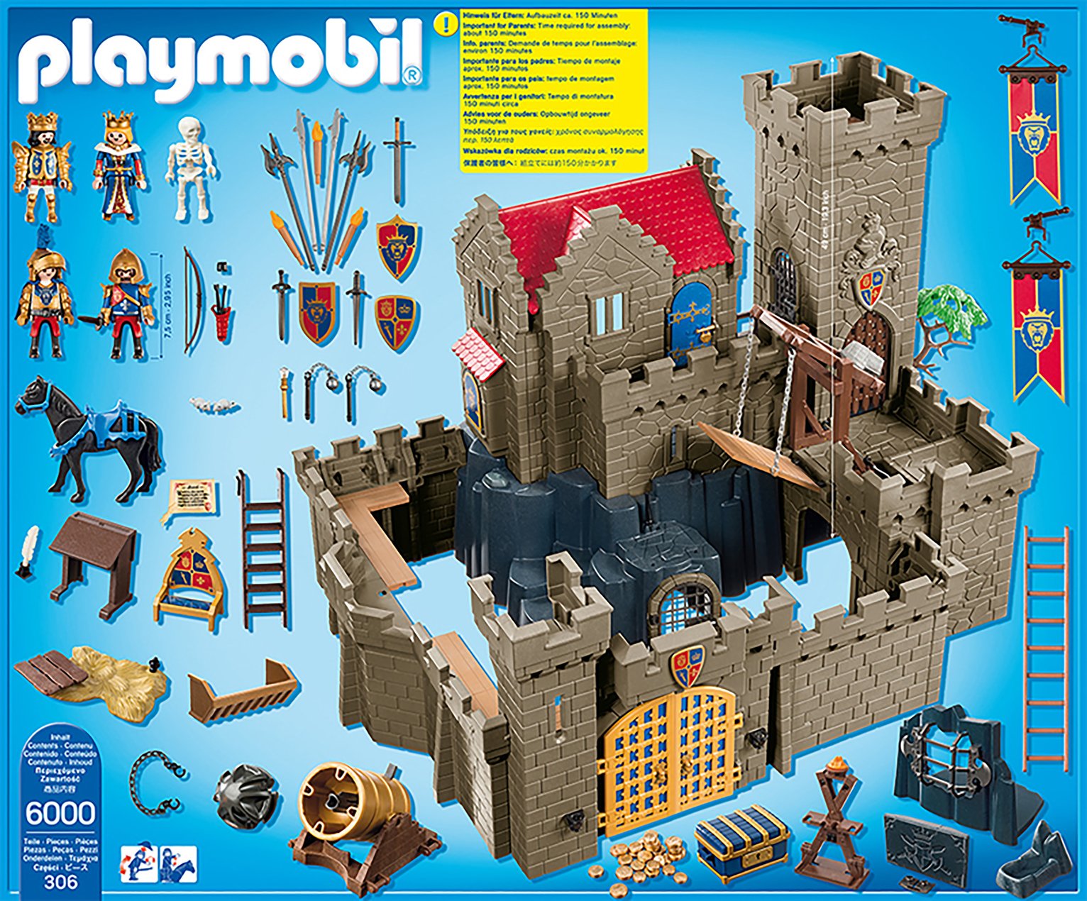 playmobil lion knights empire castle