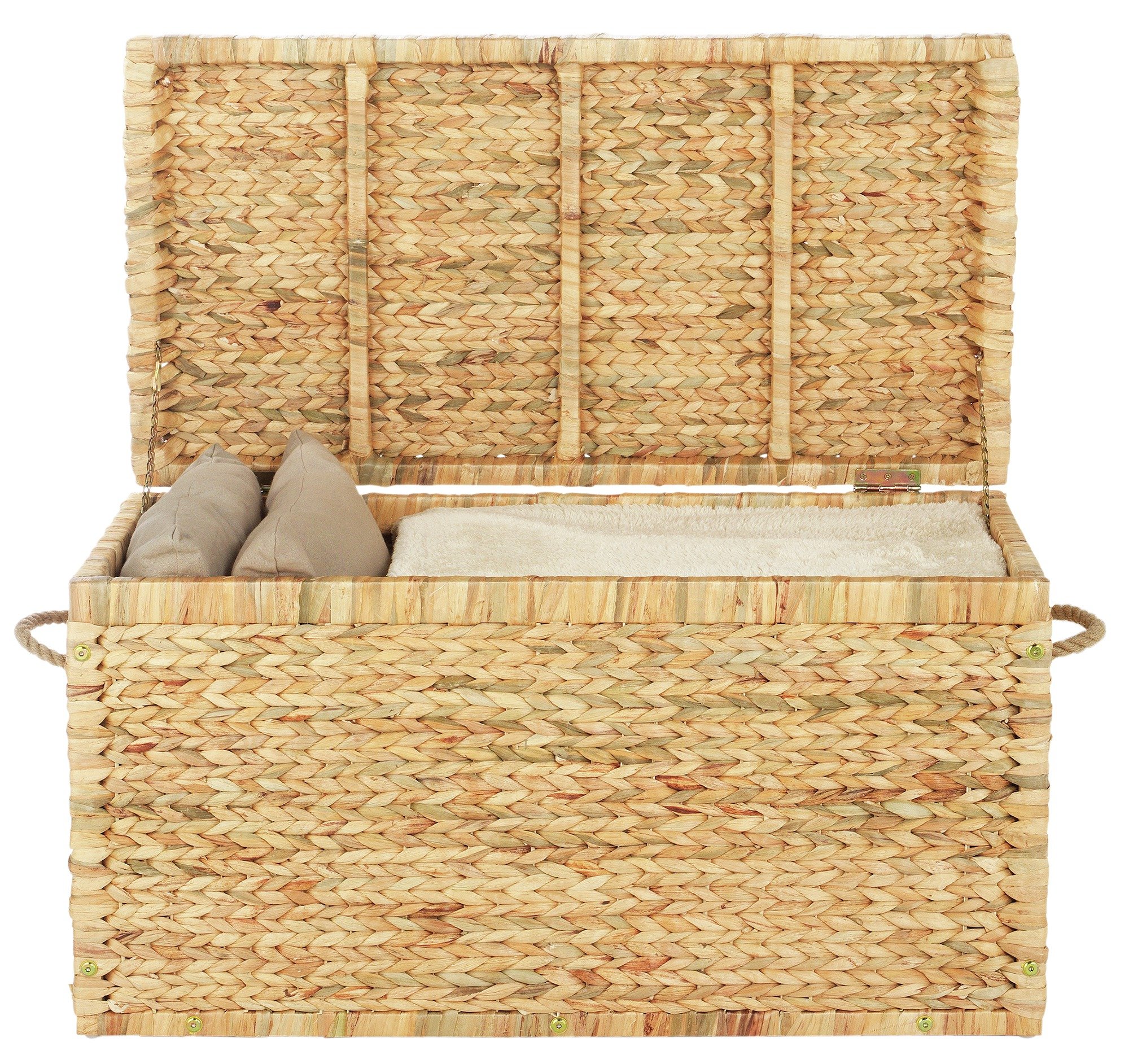 Argos Home Water Hyacinth Storage Chest - Natural