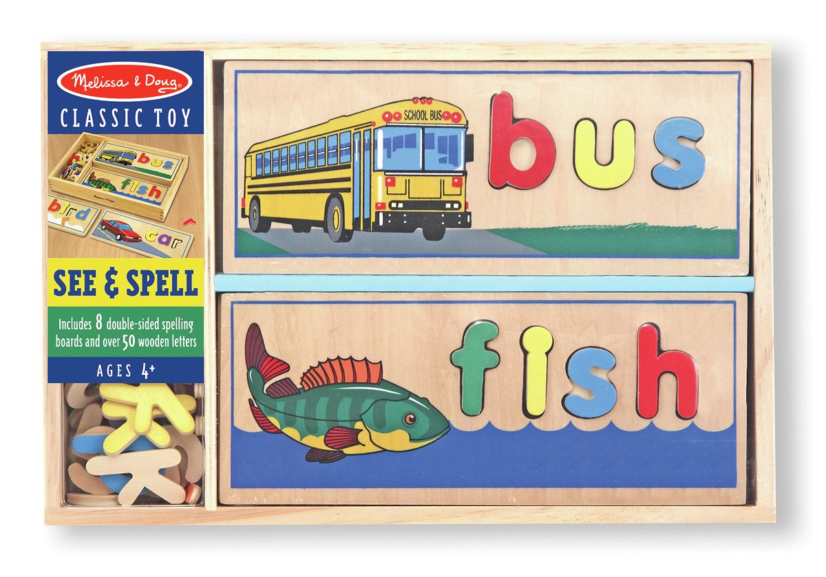 Buy Melissa \u0026 Doug See and Spell Puzzle 