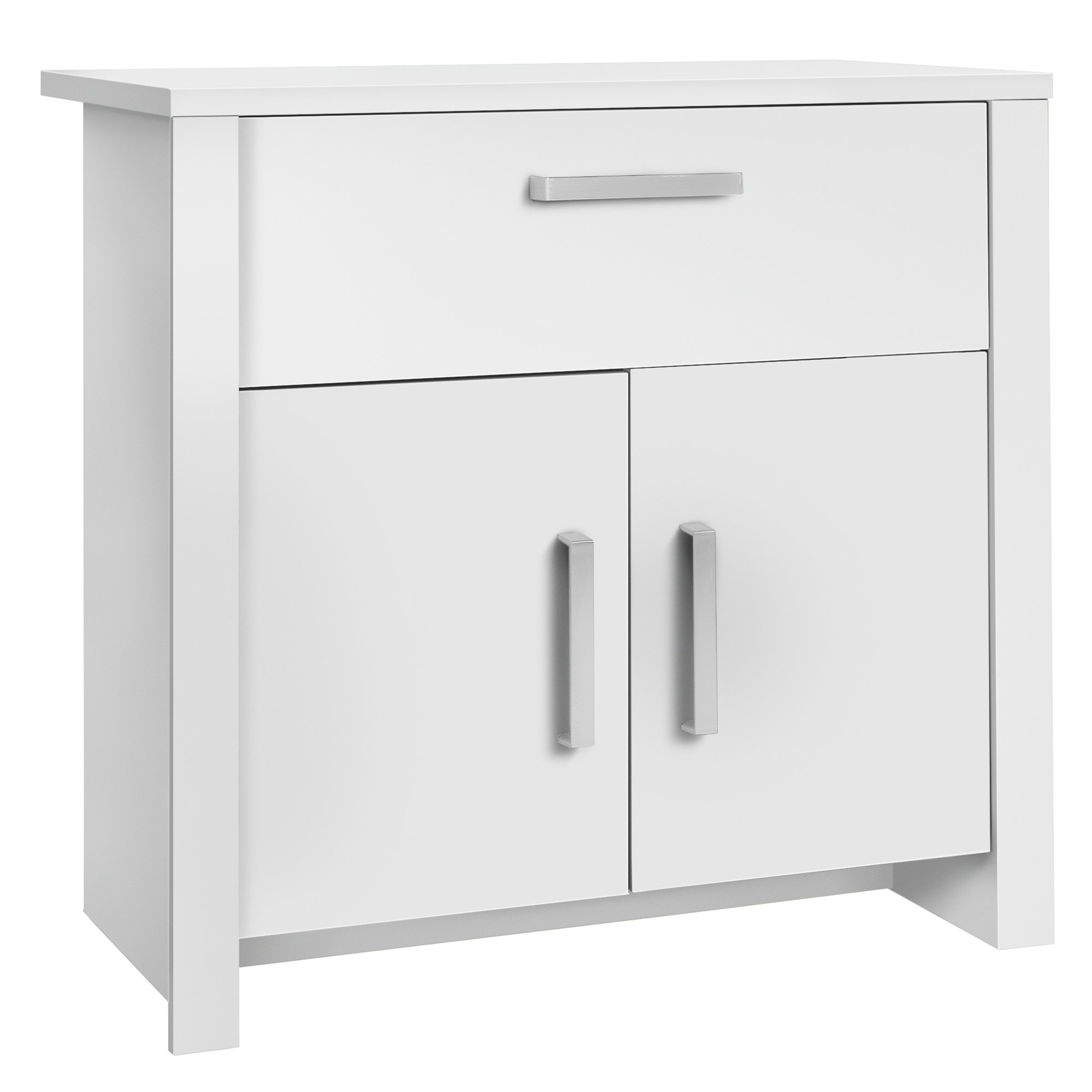 Argos Home Bailey 2 Door 1 Drawer Small Sideboard - White