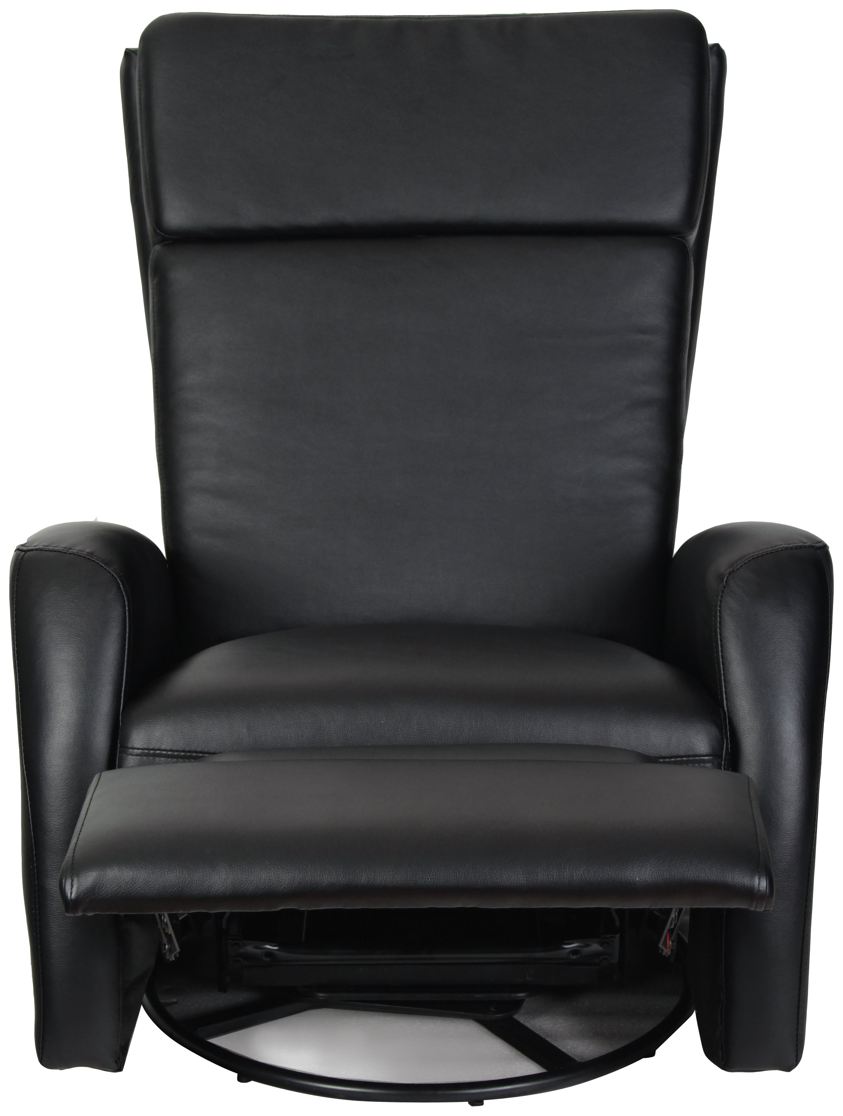 Argos Home Rock-R-Round - Leather Eff - Recliner Chair - Black Reviews