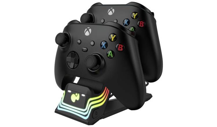 PDP Afterglow Wave LED Dual Xbox Charging Station