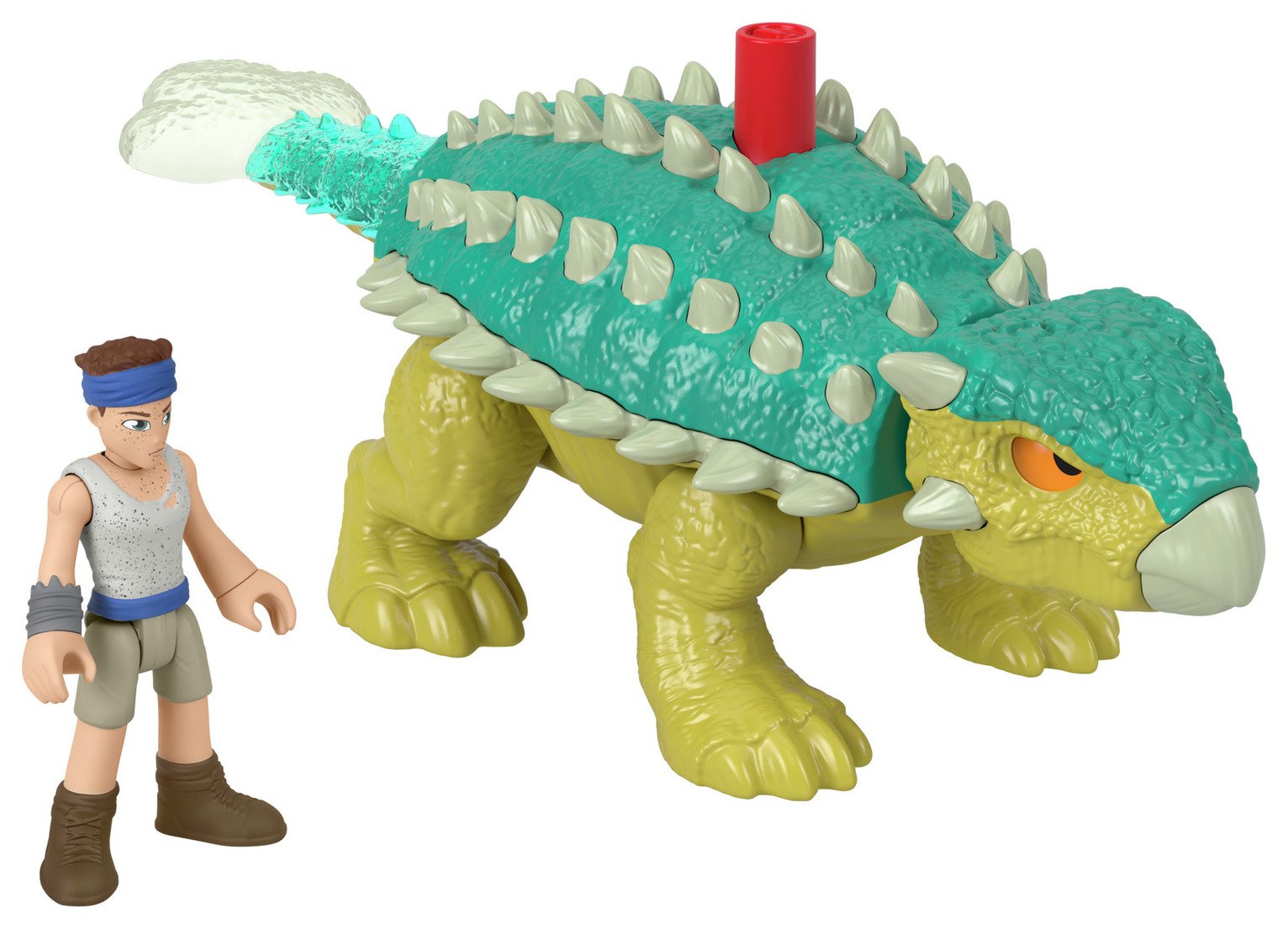 Imaginext Jurassic World Bumpy & Ben Dinosaur Toy 