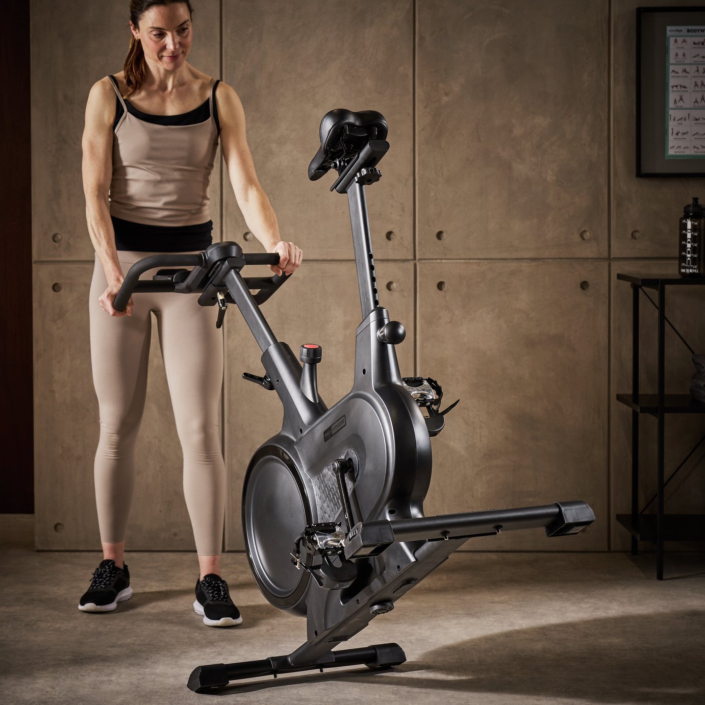 Buy Pro Fitness Electronic Exercise Bike | Exercise bikes | Argos