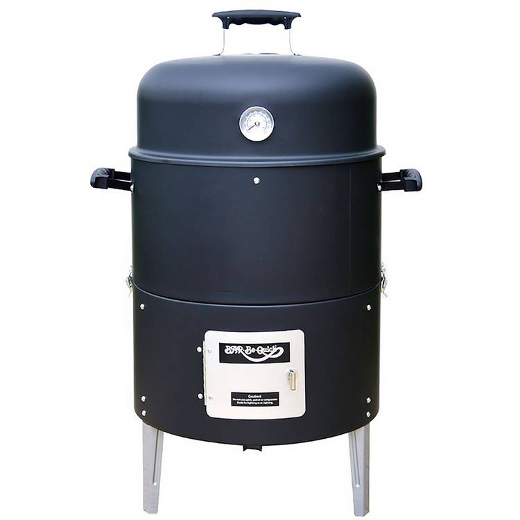 Bar-Be-Quick Charcoal Smoker and Grill BBQ 0