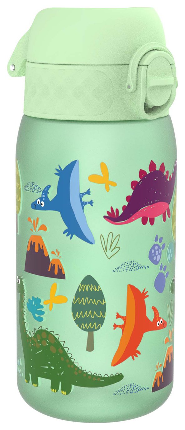 Ion8 Dinosaur Green Water Bottle - 350ml