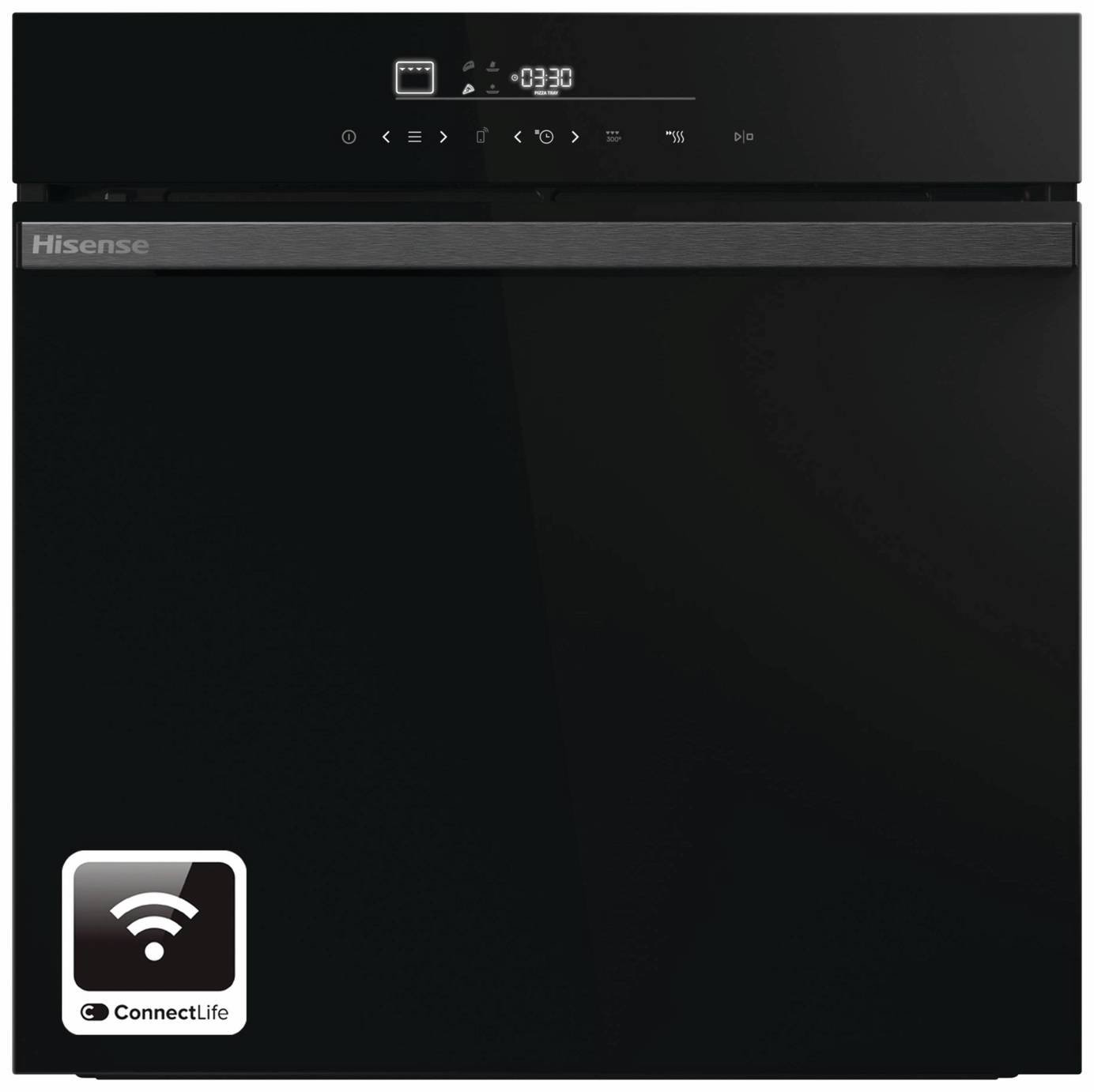 Hisense HO66FAPizzaChef Built In Single Electric Oven -Black