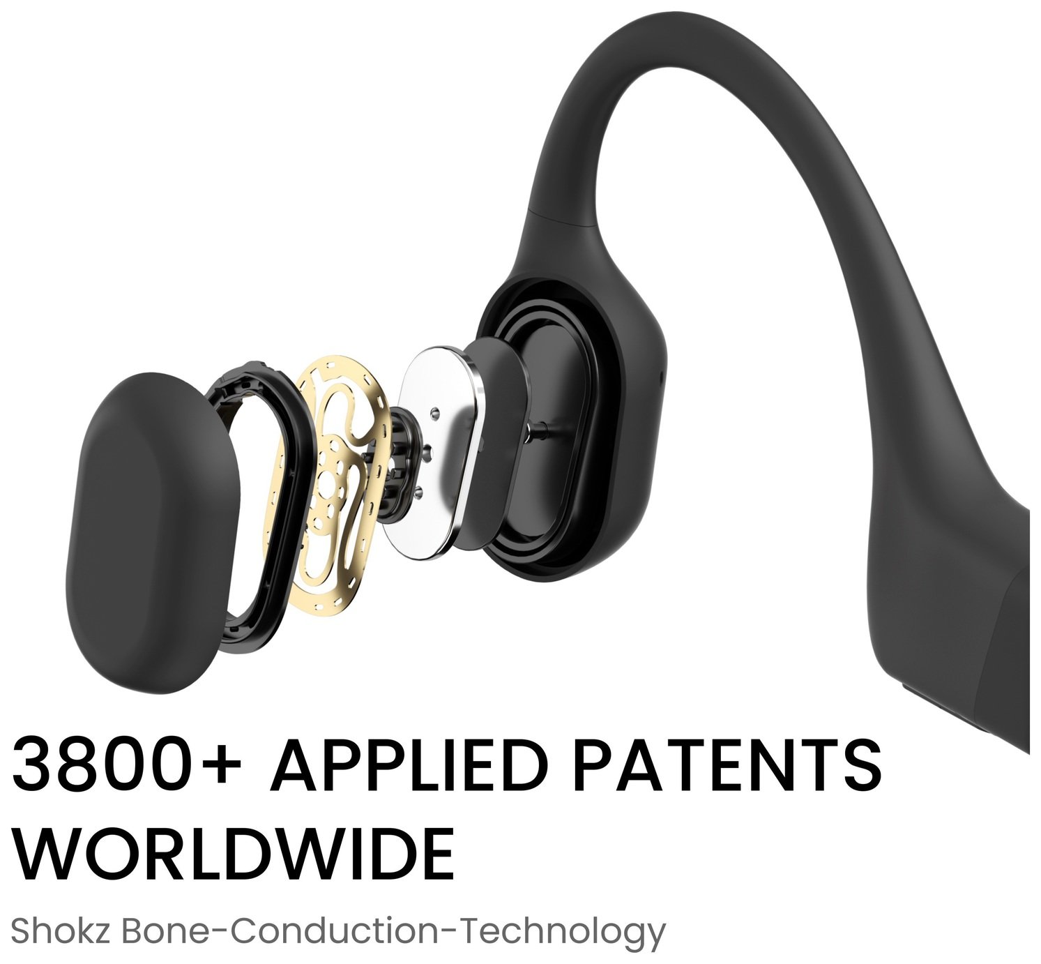 Buy Shokz OpenRun Mini Wireless Bluetooth Headphones - Black