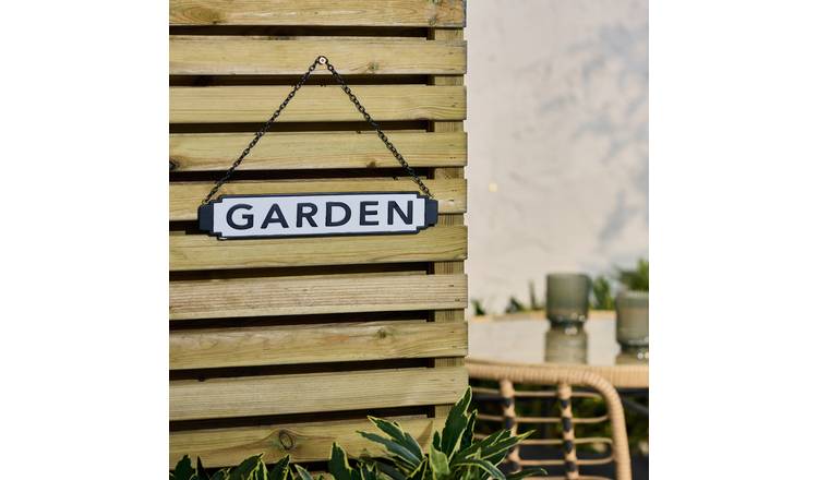 Home Garden Sign