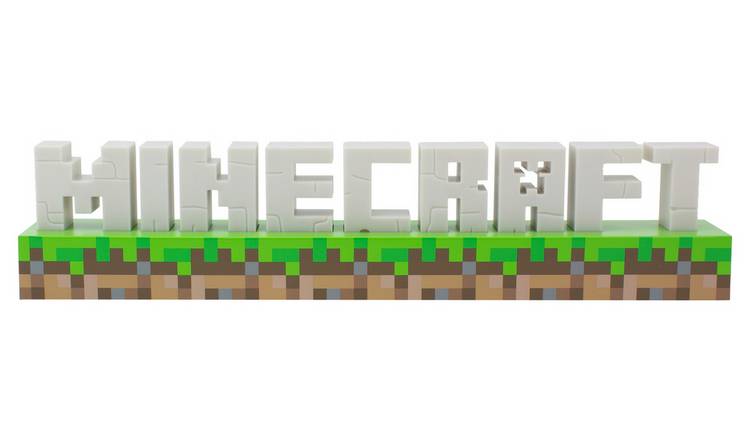 Minecraft Logo Kids LED Night Light