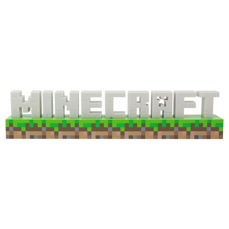Minecraft Logo Kids LED Night Light 0