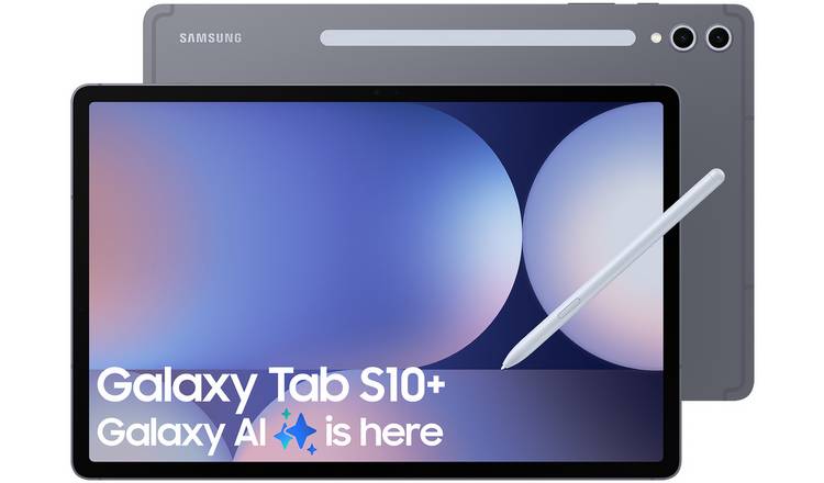 Samsung Galaxy Tab S10+ 12.4in 256GB Wi-Fi AI Tablet - Grey